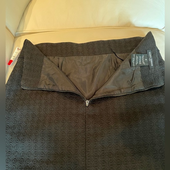 Marrio Serrani Black Woven Skirt - Picture 3 of 10